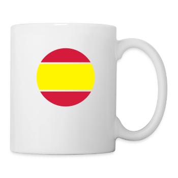 spanien_rund_50 - Tasse - Weiß - Rechts