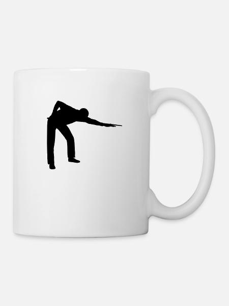 SNOOKER - PLAYER Icon - Mug - white