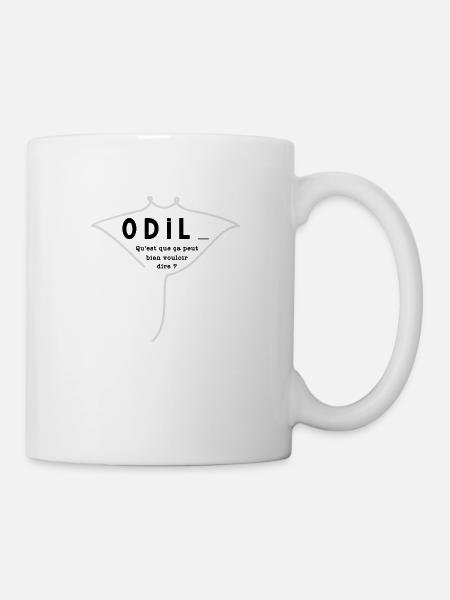 ODIL - Mug blanc - blanc