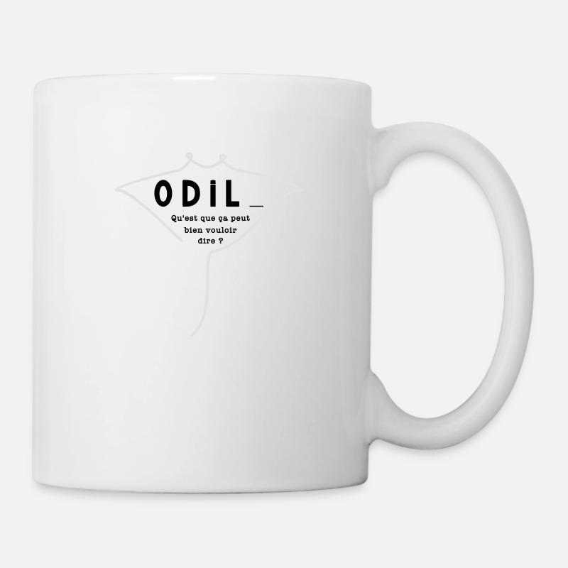ODIL - Mug blanc - blanc