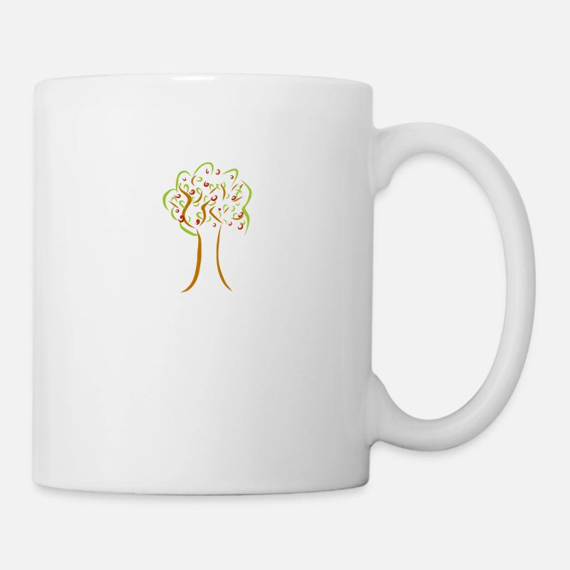 tree - Mug - white