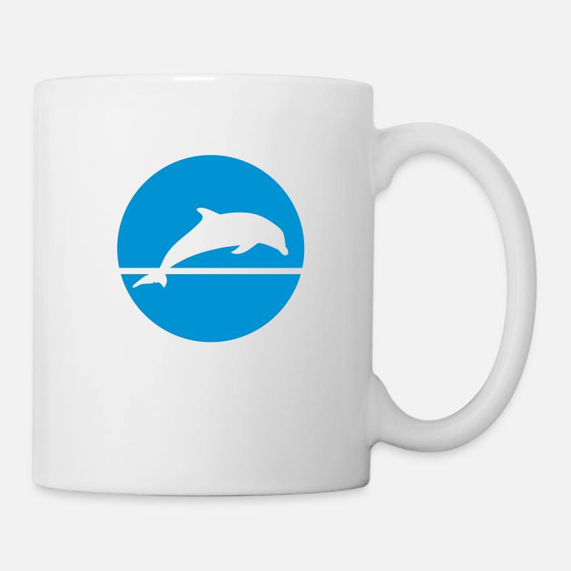 Dolphin - Mug blanc - blanc