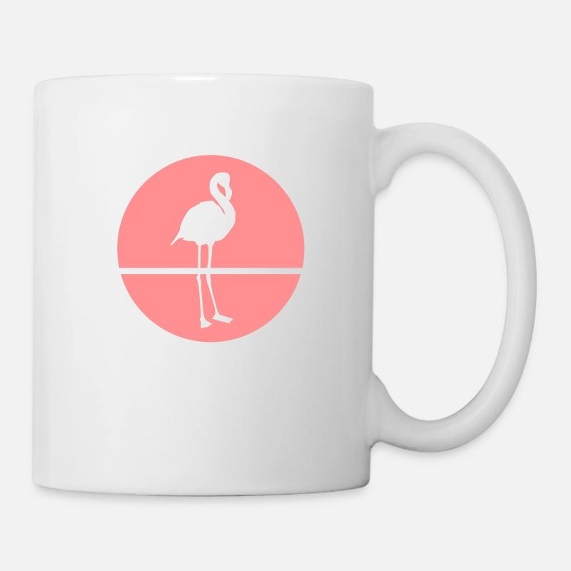 Flamingo - Tasse - Weiß