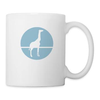 Giraffe - Tasse - Weiß - Rechts