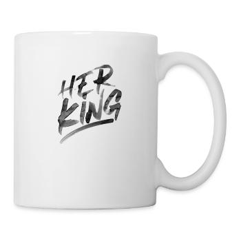 Her King Splash - Black - Tasse - Weiß - Rechts
