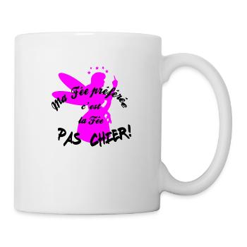 fee pas chier - Mug blanc - blanc - Droite
