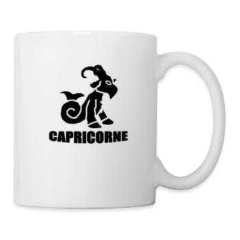 capricorne - Mug blanc - blanc - Droite