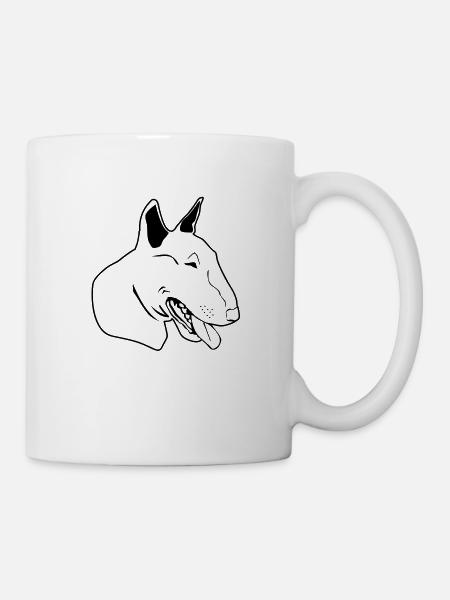 Bull terrier de - Mug blanc - blanc