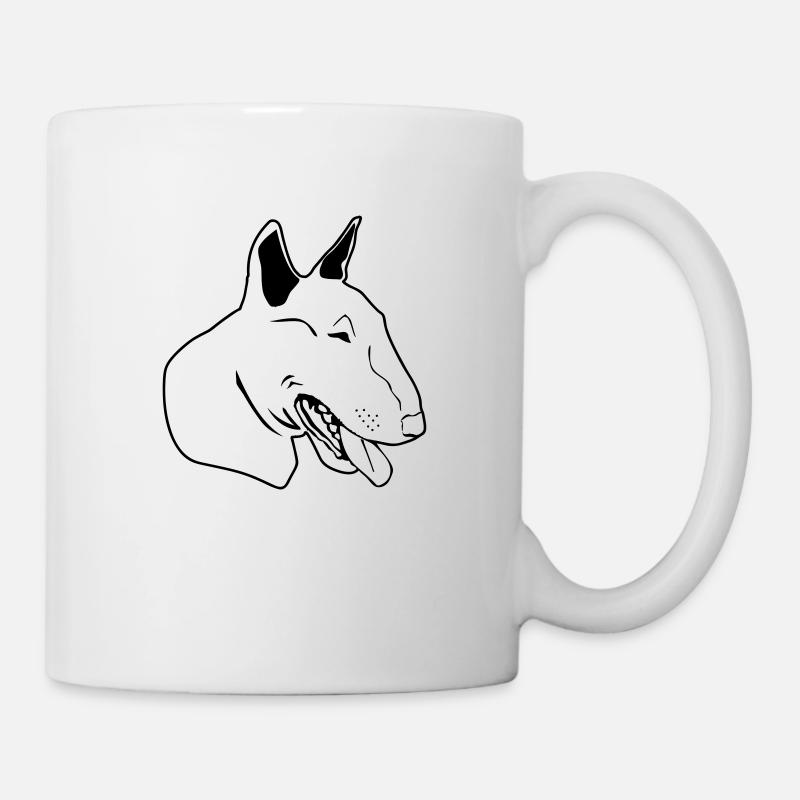 Bull terrier de - Mug blanc - blanc