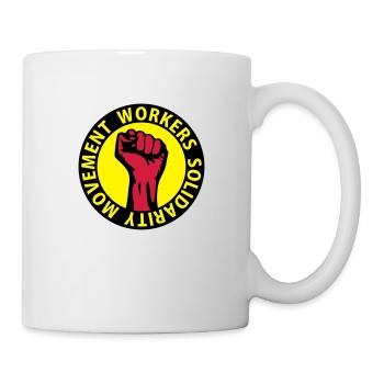3 colors - Workers Solidarity Movement - Working - Mug blanc - blanc - Droite