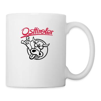 Ost Tiroler Grauvieh komplett - Tasse - Weiß - Rechts