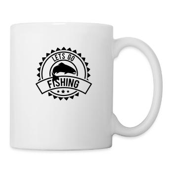lets_go_fishing___f1 - Tasse - Weiß - Rechts