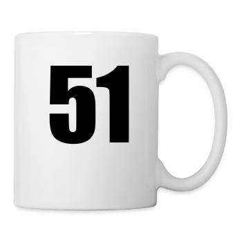 51 - Tasse - Weiß - Rechts