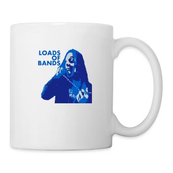 Jede Menge Bands - Colin Grigson - Bad News - Tasse - Weiß - Rechts