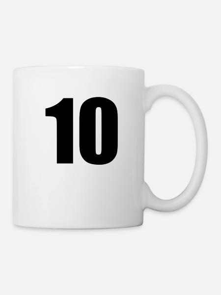 10 - Mug blanc - blanc