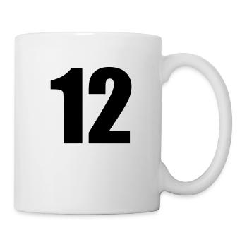 12 - Tasse - Weiß - Rechts