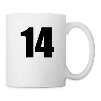 14 - Tasse - Weiß - Rechts