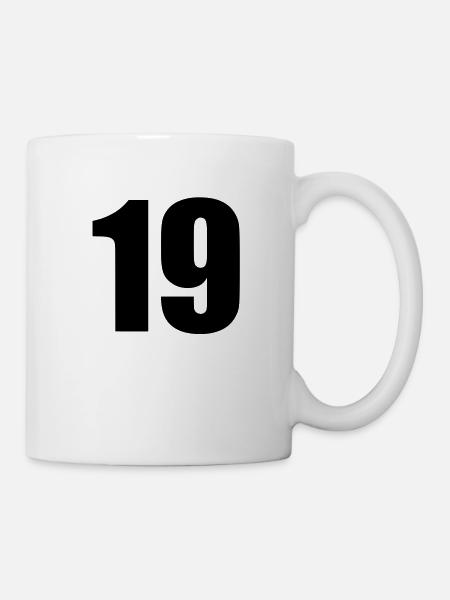 19 - Tasse - Weiß