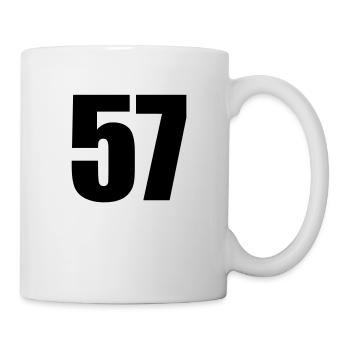 57 - Tasse - Weiß - Rechts