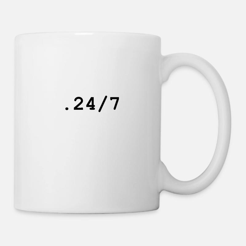 .24/7 - Mug - white