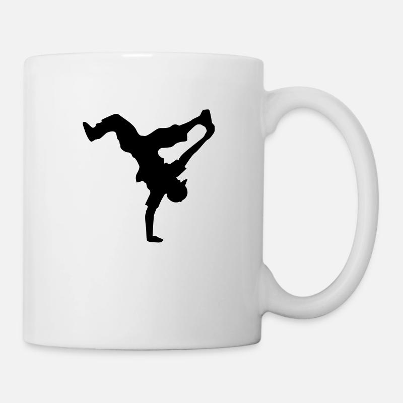 bboy move - Tasse - Weiß