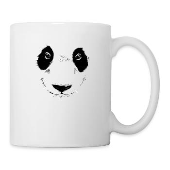 Panda (Scary) - Mug blanc - blanc - Droite