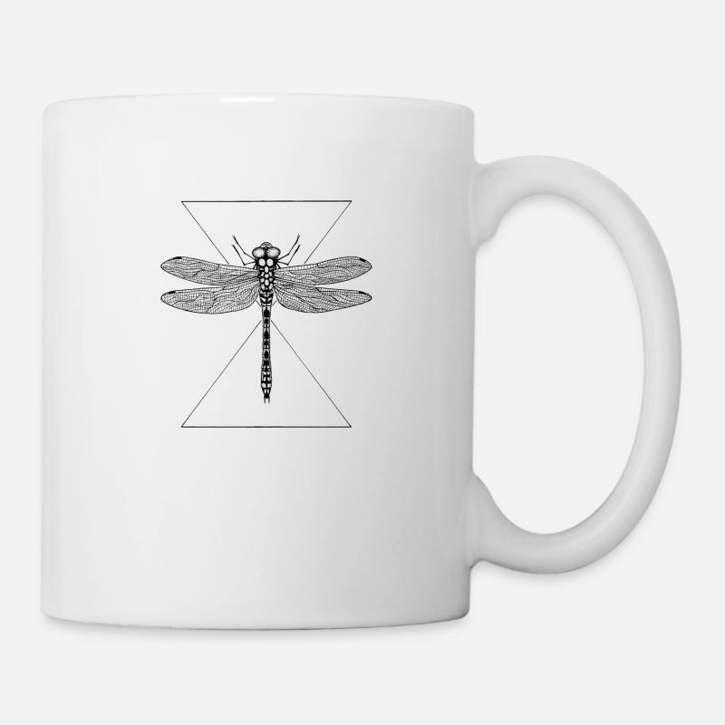 Dragonfly - Mug - white