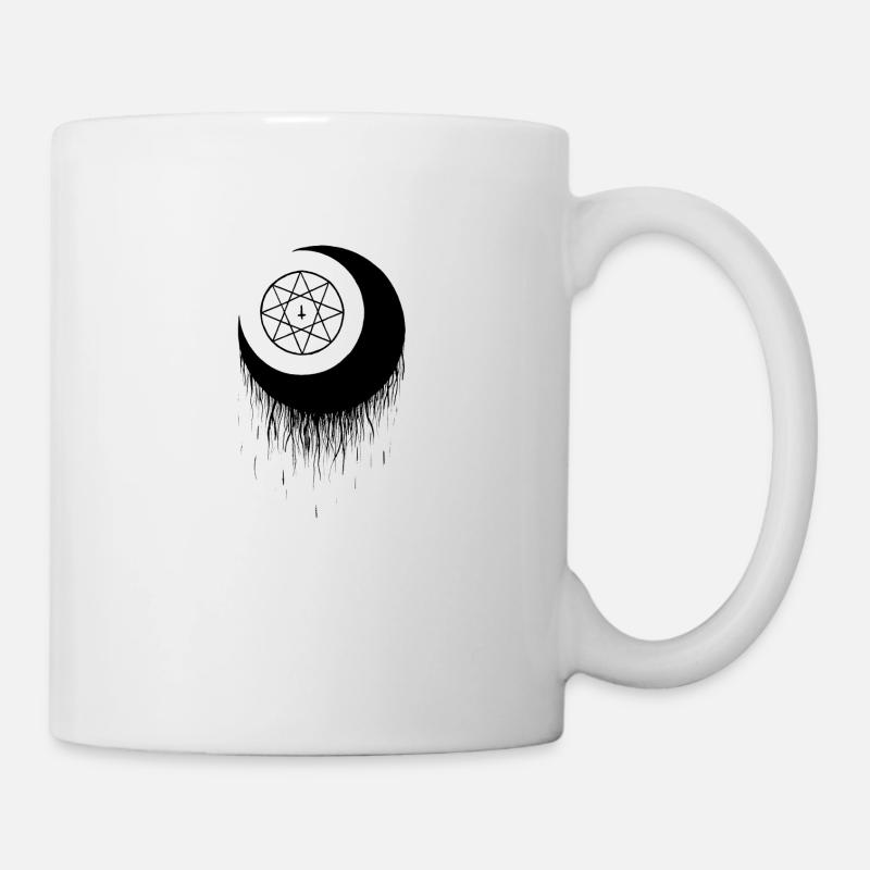 Mond - Tasse - Weiß