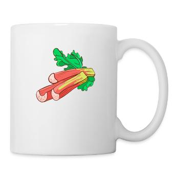 Common rhubarb Common Krauser - Mug - white - Right