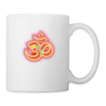 aum_om_inline_alegria1a - Tasse - Weiß - Rechts