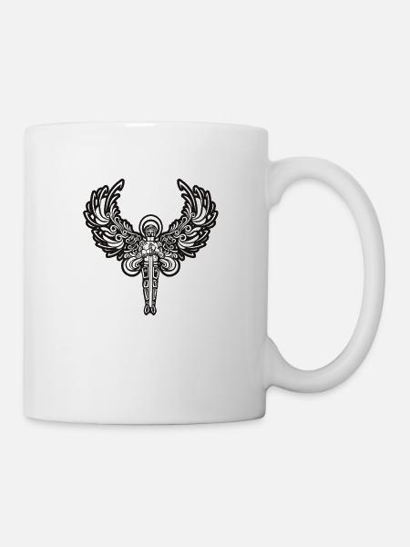 knight angels - Mug - white