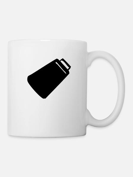 Kuhglocke - Tasse - Weiß