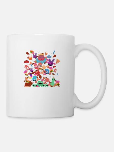 Little Monsters - Tasse - Weiß