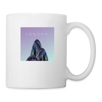 London Poster - Tasse - Weiß - Rechts