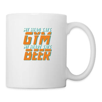Strength training - Mug - white - Right