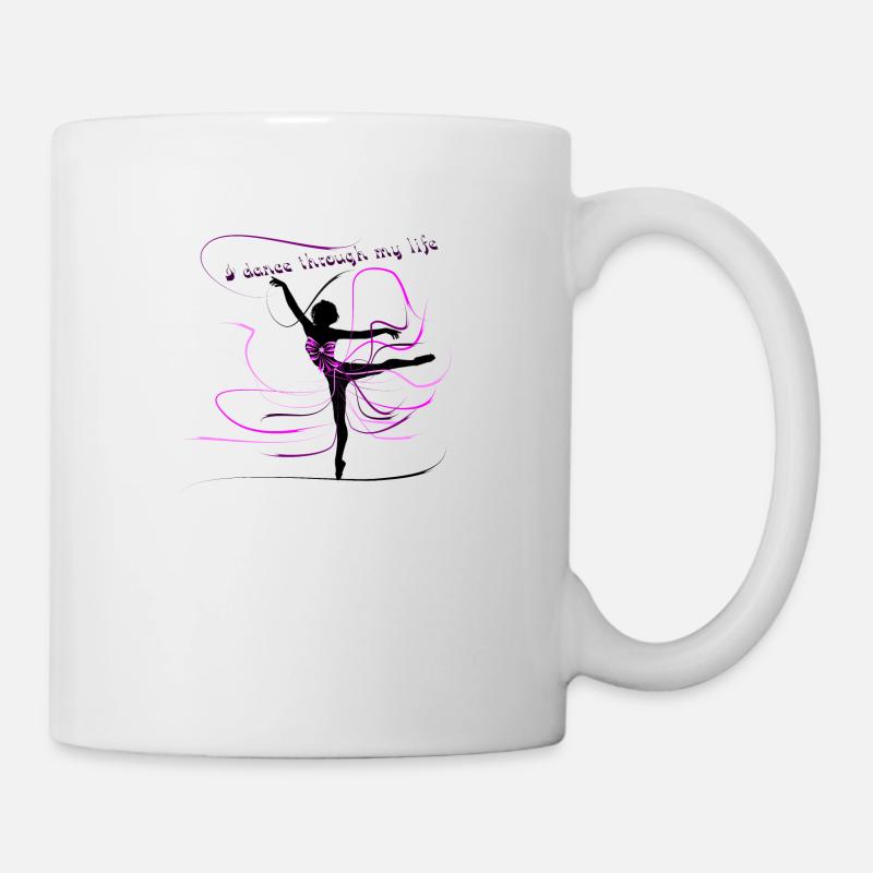 Tänzerin - Tasse - Weiß