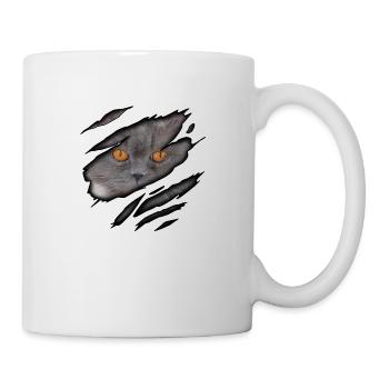 British long hair in me - Mug - white - Right