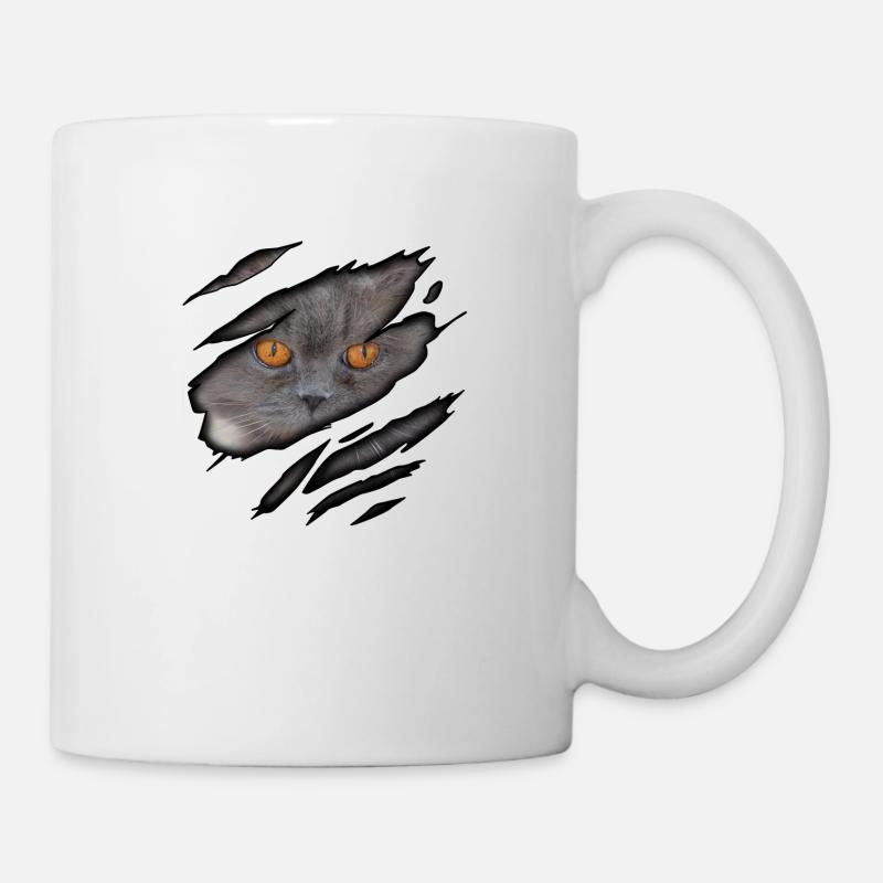 Britisch Langhaar in mir - Tasse - Weiß