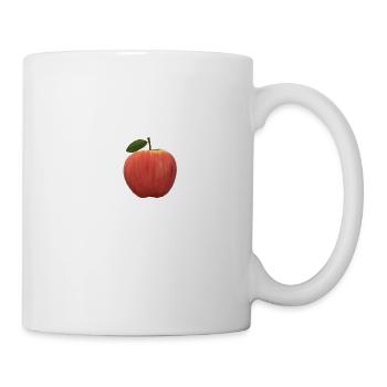 Apfel - Tasse - Weiß - Rechts