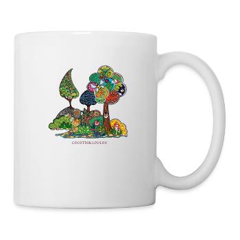 Elise's garden - Mug - white - Right