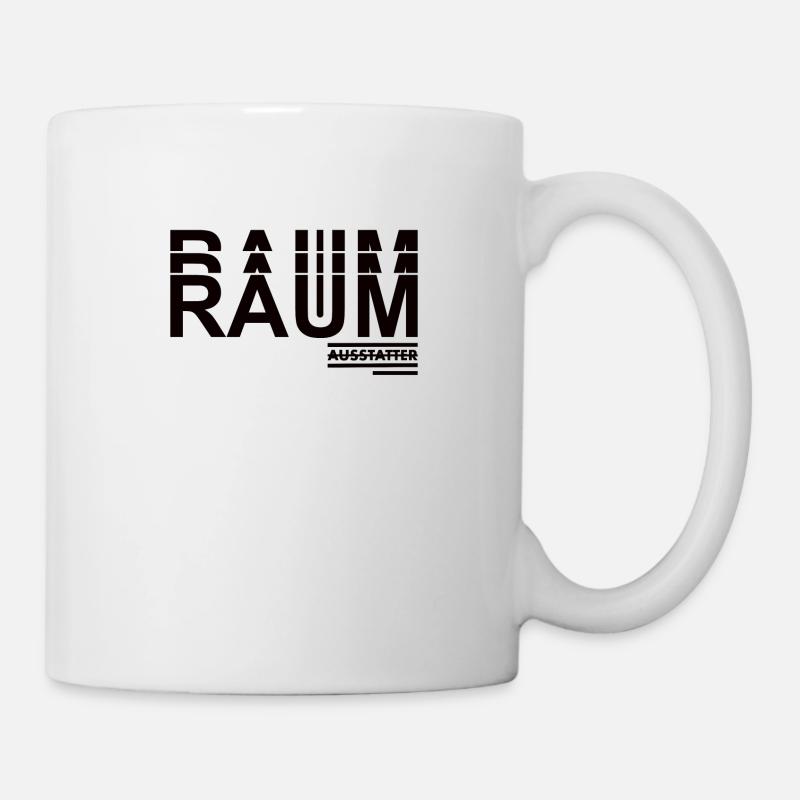 Raumausstatter - Tasse - Weiß