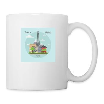 I love Paris - Mug - white - Right