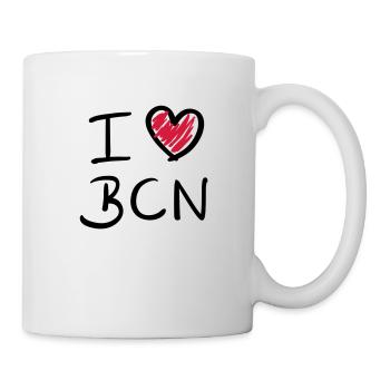 i love bcn - barcelona - Tasse - Weiß - Rechts