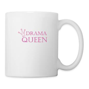 Drama-Queen - Tasse - Weiß - Rechts