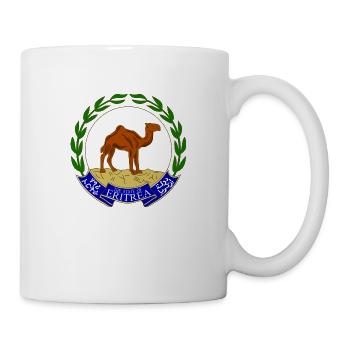 Eritrea Emblem - Un morceau de l'Afrique de l'Est - Mug blanc - blanc - Droite
