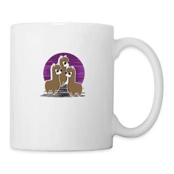 Get ready for the alpakalypse - Mug - white - Right