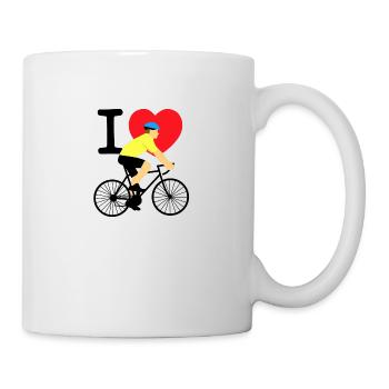 ILOVEBIKE - Mug - white - Right