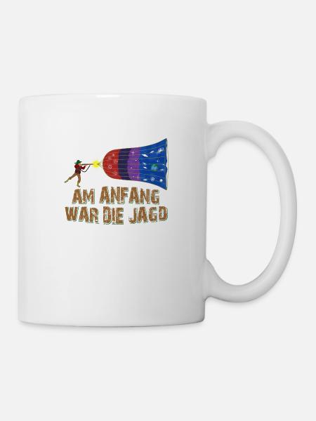Jagd Big Bang - Tasse - Weiß