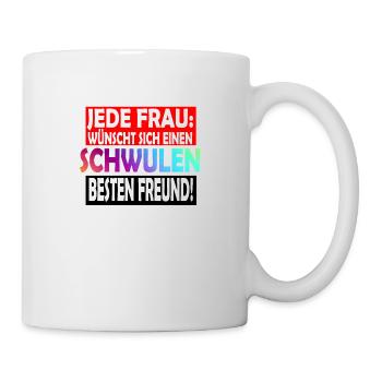Ami gay / meilleur ami - Mug blanc - blanc - Droite