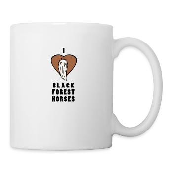 BLACK FOREST HORSE 2 - Tasse - Weiß - Rechts